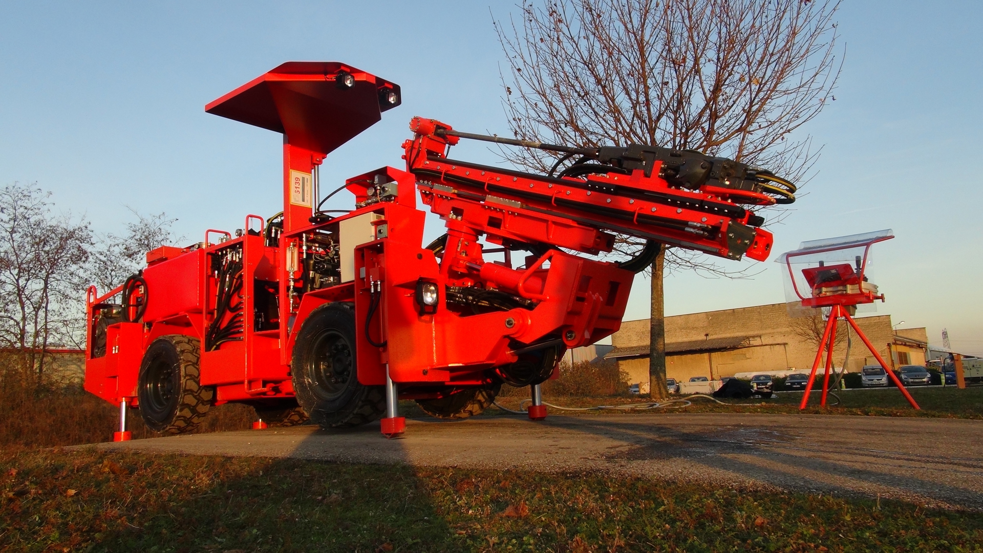 DL210 Longhole drill rig
