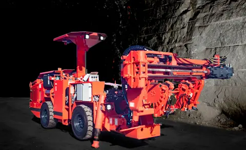 DL210 Longhole drill rig