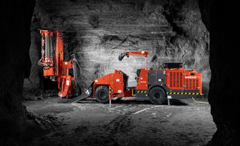 DL2710 Longhole drill rig