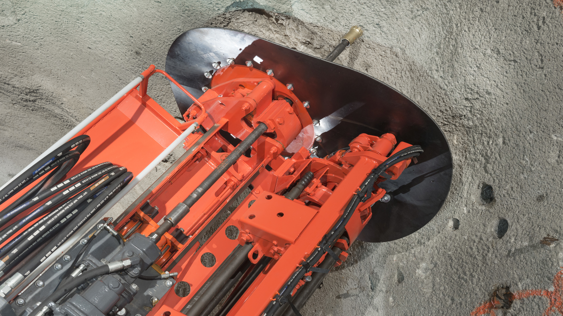 DL311 Longhole drill rig drilling capacity