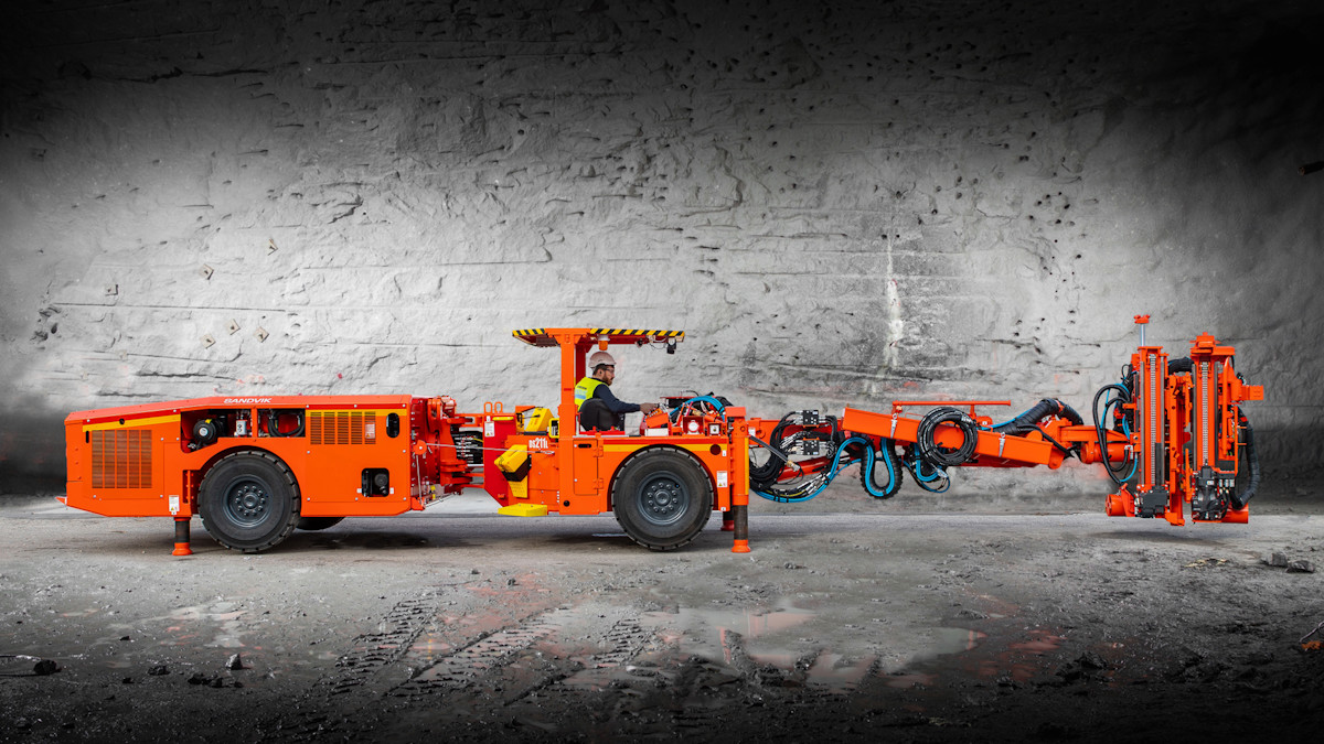 Sandvik DS211L-M Electro Hydrolic, low Profile Bolting Machine