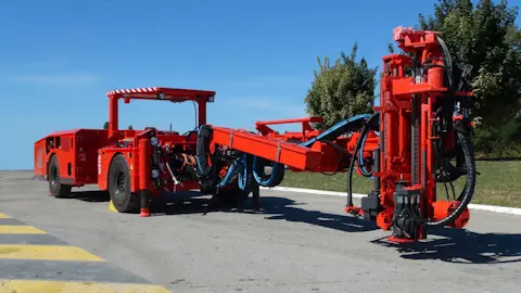 Sandvik DS211L-M Electro Hydrolic, low Profile Bolting Machine