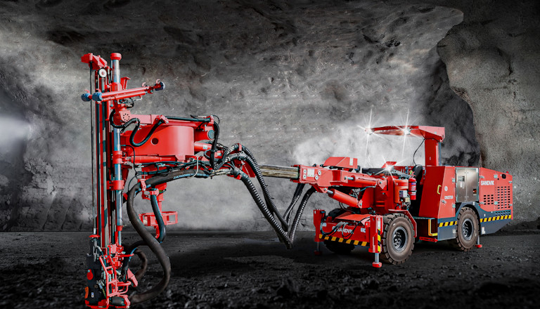 Sandvik DS211L-M Electro Hydrolic, low Profile Bolting Machine