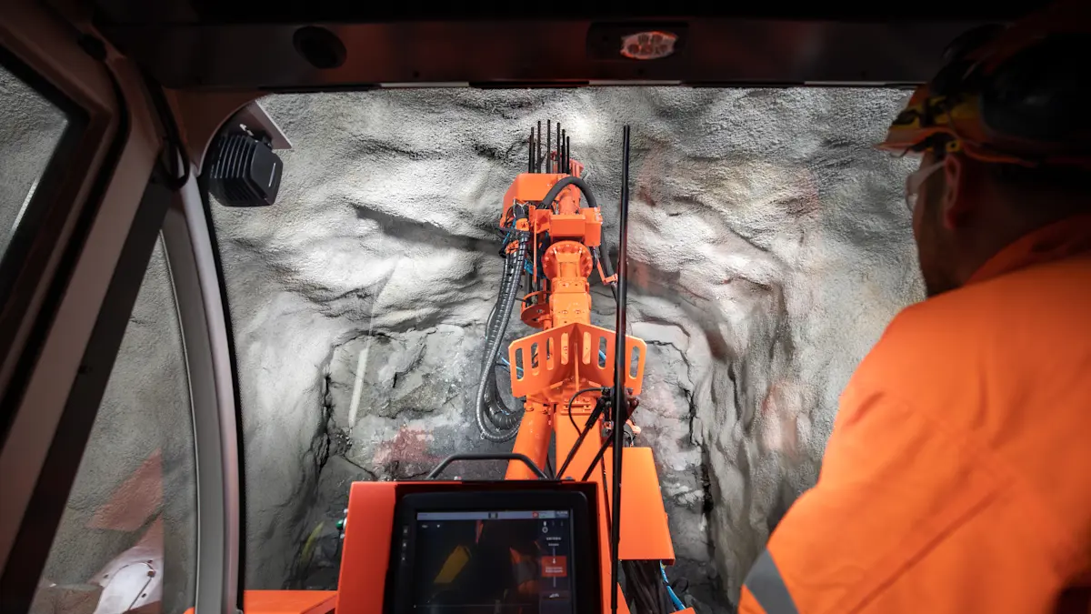 Ds311 Machine Equipo de perforación con soporte de roca Sandvik DS311