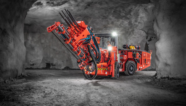 Sandvik DS211L-M Electro Hydrolic, low Profile Bolting Machine