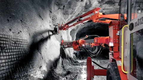 DS312 Rock support drill rig