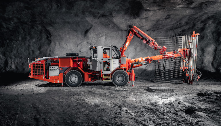 Sandvik Ground Support Sandvik DS211L-M Electro Hydrolic, low Profile Bolting Machine