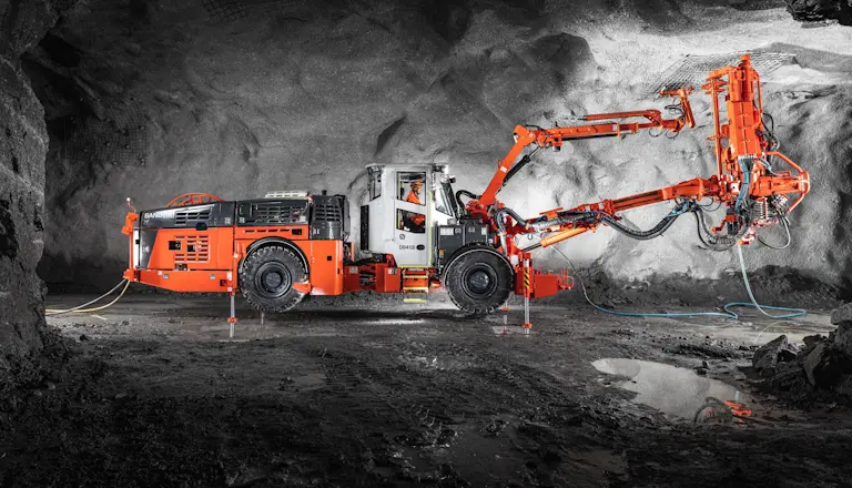 Ds312 Sandvik Sandvik DS311 Rock support drill rig