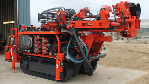 DU211-T Tracked in-the-hole production drill rig