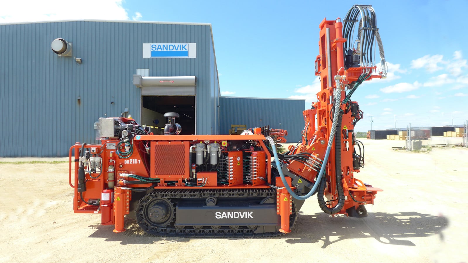 Ith Rig Sandvik DU211-T ITH (In The Hole) Drill Rig For Underground Drilling