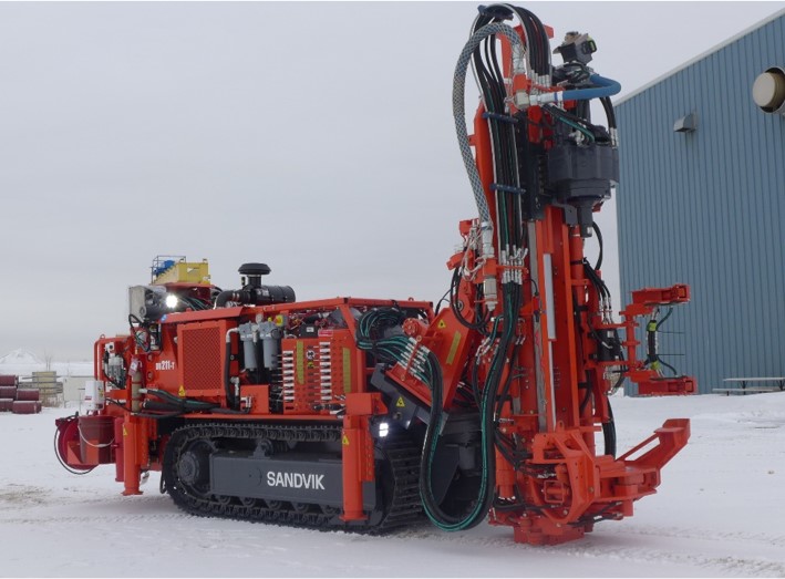 メンテナンス SANDVIK U DRILL D31 Sandvik DD211L Single Boom Development Drill Rig