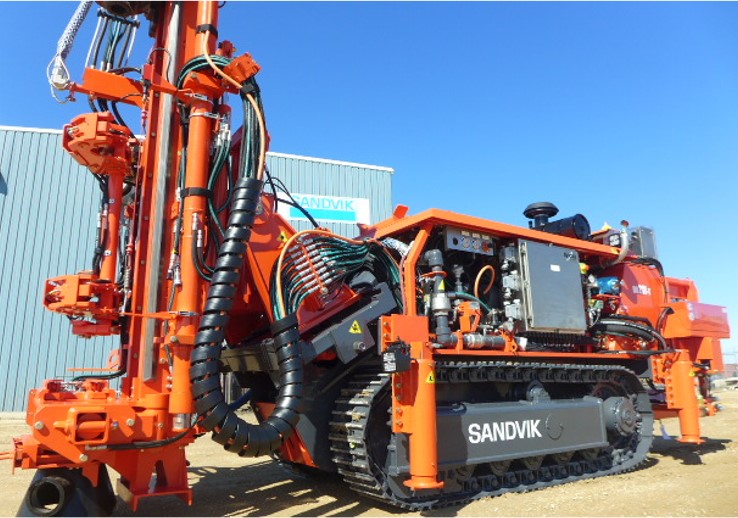 Sandvik DU211-T ITH (In The Hole) Drill Rig For Underground
