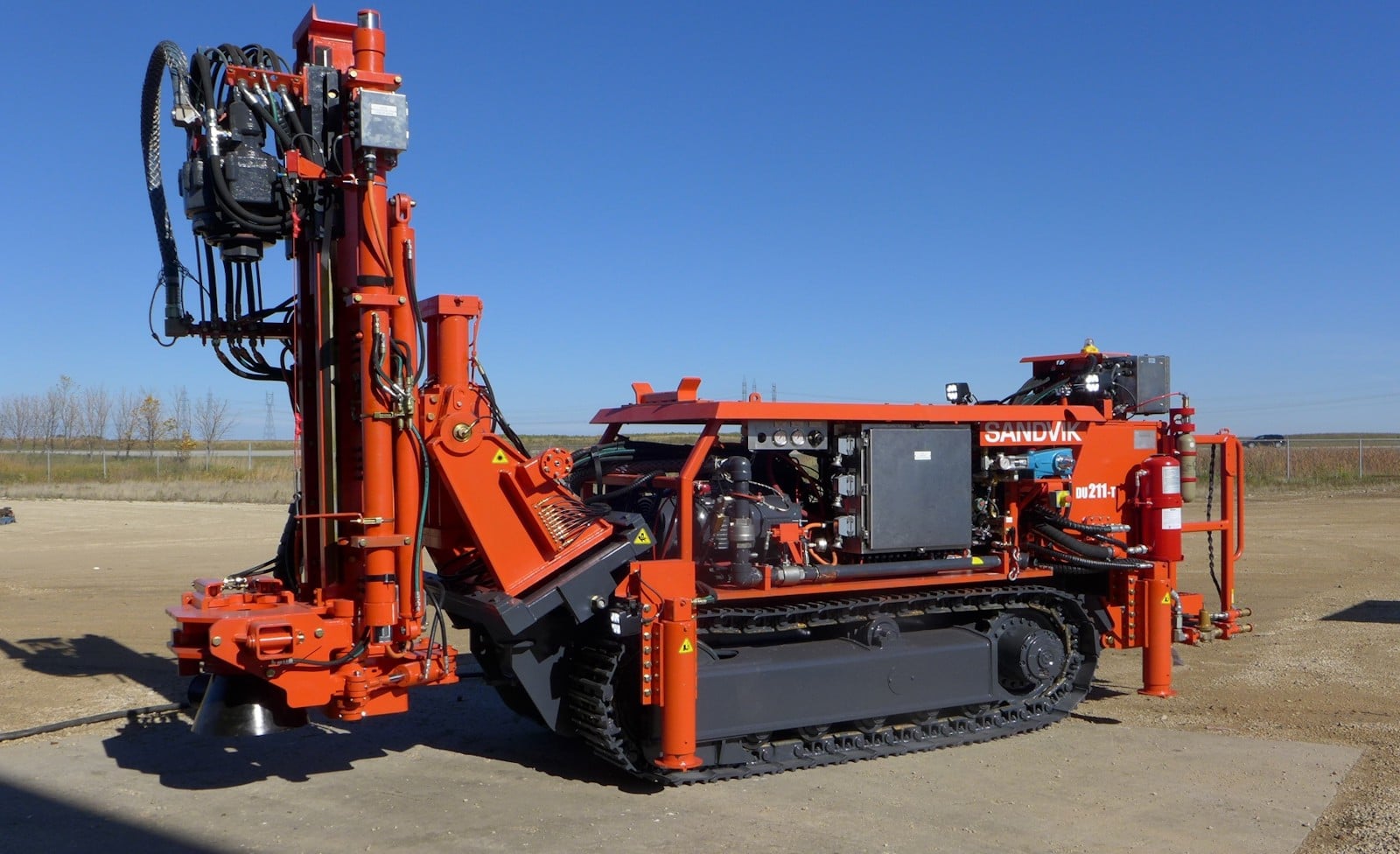 Ith Rig Sandvik DU211-T ITH (In The Hole) Drill Rig For Underground Drilling