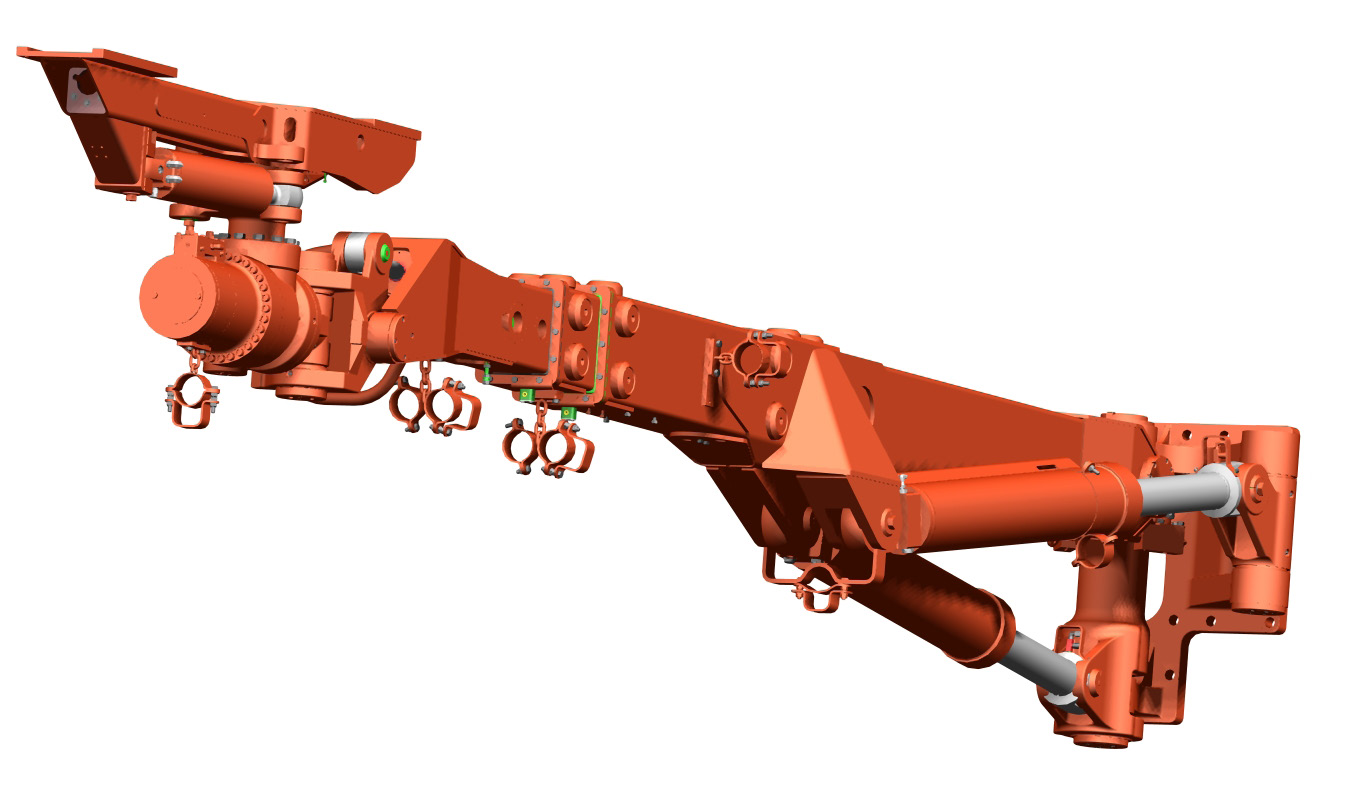 DT1231 Tunneling jumbo SB150 booms