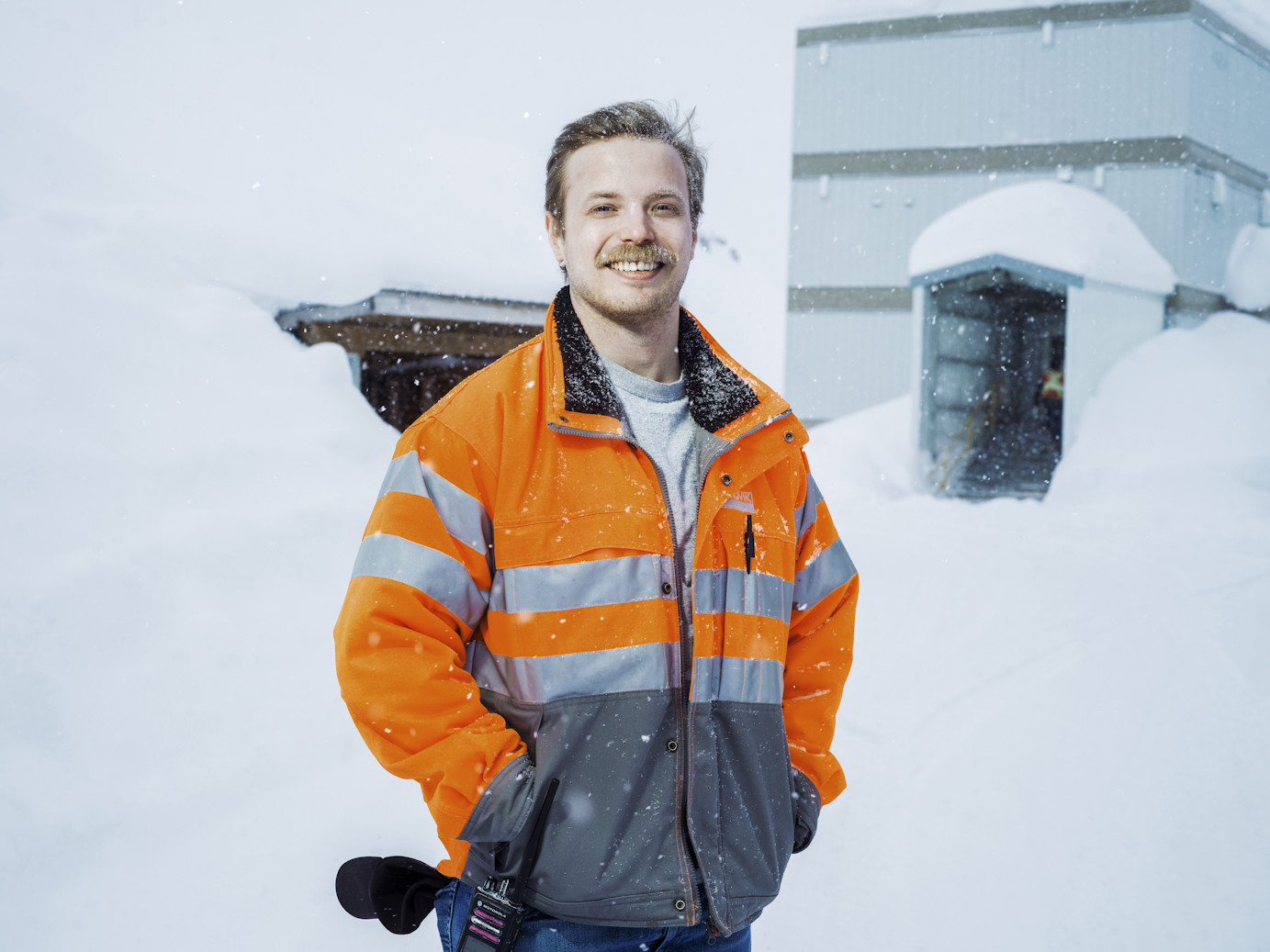 Reid Simpson, Mine Engineer, Projects, at Brucejack.